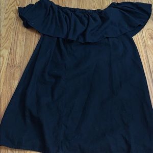 Black Off Shoulder Dress